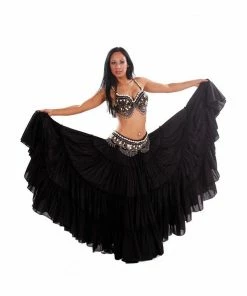 Miss Belly Dance Belly Dance Skirt, Bra, & Belt Costume Set | TRIBAL GLORY BELLY DANCE COSTUMES