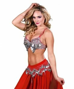 Miss Belly Dance BELLY DANCE COSTUMES Belly Dance Skirt, Bra, & Hip Scarf Costume Set | GOLDEN GLOWS