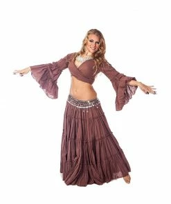Miss Belly Dance BELLY DANCE COSTUMES Belly Dance Skirt, Choli, & Belt Costume Set | BELLED DREAMS