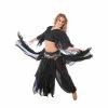 Miss Belly Dance Belly Dance Skirt, Pants, Top, & Hip Scarf Costume Set | FIT FOR FATINE BELLY DANCE COSTUMES