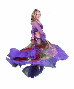 Miss Belly Dance Belly Dance Skirt, Top, & Hip Scarf Costume Set | CYPRUIA BELLY DANCE COSTUMES