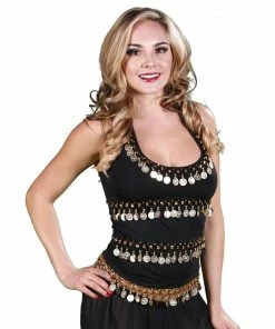 Miss Belly Dance TOPS Belly Dance Stretchy Lycra Halter Top | FESTIVE 20 Miss Belly Dance TOPS Belly Dance Stretchy Lycra Halter Top | FESTIVE