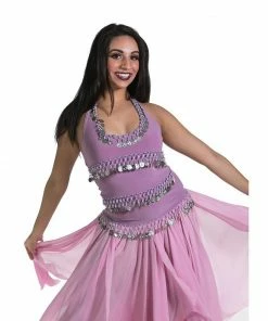 Miss Belly Dance TOPS Belly Dance Stretchy Lycra Halter Top | FESTIVE 14 Miss Belly Dance TOPS Belly Dance Stretchy Lycra Halter Top | FESTIVE