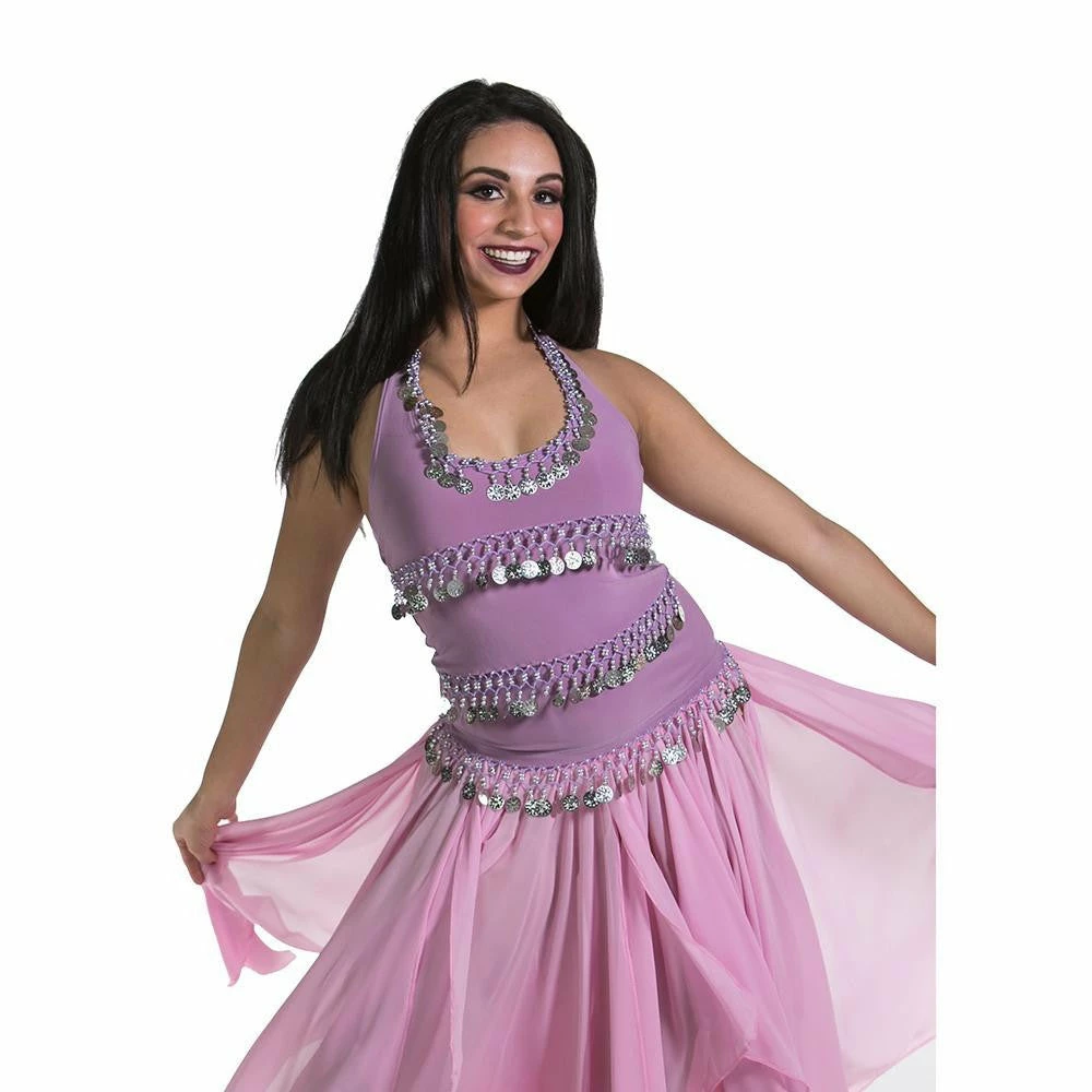 Miss Belly Dance TOPS Belly Dance Stretchy Lycra Halter Top | FESTIVE 4 Miss Belly Dance TOPS Belly Dance Stretchy Lycra Halter Top | FESTIVE