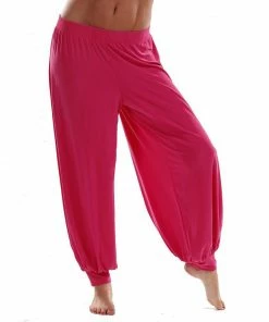 Miss Belly Dance Belly Dance Stretchy Lycra Harem Pants | HELIPE
