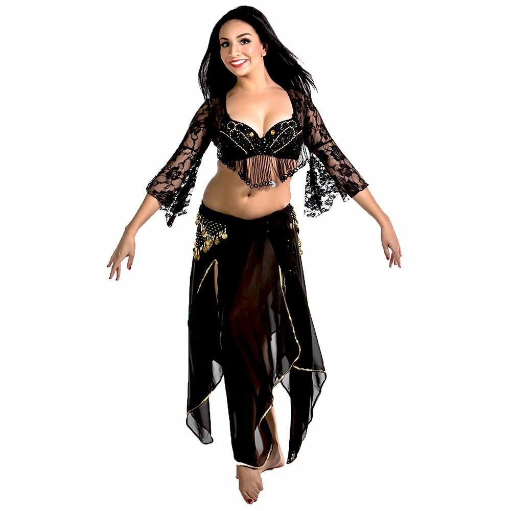 Miss Belly Dance Belly Dance Top, Skirt, & Hip Scarf Costume Set | KIRA'S SONG BELLY DANCE COSTUMES 1 Miss Belly Dance Belly Dance Top, Skirt, & Hip Scarf Costume Set | KIRA'S SONG BELLY DANCE COSTUMES