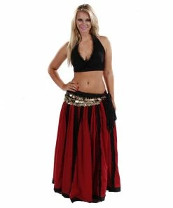 Miss Belly Dance Belly Dance Top, Skirt, & Hip Scarf Costume Set | RAQS TANOR BELLY DANCE COSTUMES