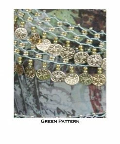 Miss Belly Dance Belly Dance Triangular Design Pattern Hip Scarf | RAQS SWAY