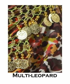 Miss Belly Dance Belly Dance Triangular Design Pattern Hip Scarf | RAQS SWAY