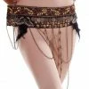 Miss Belly Dance PLUS SIZE Belly Dance Tribal Belt With Chains | FUSION FLEUR