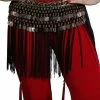 Miss Belly Dance Belly Dance Tribal Belt With Fringe | TRIBAL FRINGE BOTTOMS