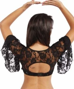 Miss Belly Dance Belly Dance Tribal Lace Bra Top | NOCHE TOP TOPS