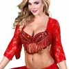Miss Belly Dance Belly Dance Tribal Lace Bra Top | NOCHE TOP TOPS