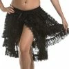 Miss Belly Dance BOTTOMS Belly Dance Tribal Lace Bustle Skirt | RUFFLE BUSTLE