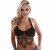 Miss Belly Dance Belly Dance Tribal Multi Colored Stoned Bra | MARRAKILI TOPS