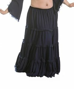 Miss Belly Dance Belly Dance 25 Yard Tribal Ruffled Skirt | RAVISHING RUFFLES