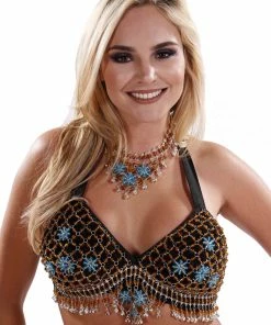 Miss Belly Dance Belly Dance Tribal Sequins Bra | SONNET AZUL TOPS