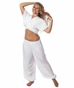 Miss Belly Dance BELLY DANCE COSTUMES Belly Dance Velvet Pants & Top Costume Set | VELVET CRUSH