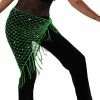 Miss Belly Dance Belly Dancer Colorful Net Hip Scarf | MASRI MESH