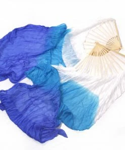 Miss Belly Dance Belly Dancer Fan Veil | AZUL Y CIEL Fan Veils