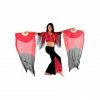 Miss Belly Dance Belly Dancer Fan Veil | FLAMENCO FUSION Fan Veils