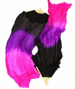 Miss Belly Dance Fan Veils Belly Dancer Fan Veil | POISSI KOI FAN