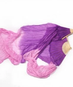 Miss Belly Dance Fan Veils Belly Dancer Fan Veil | ROSE HEATHER