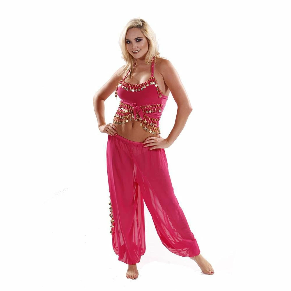 Miss Belly Dance Belly Dancing Harem Pants & Tank Top Costume Set | SADIQA BELLY DANCE COSTUMES 4 Miss Belly Dance Belly Dancing Harem Pants & Tank Top Costume Set | SADIQA BELLY DANCE COSTUMES