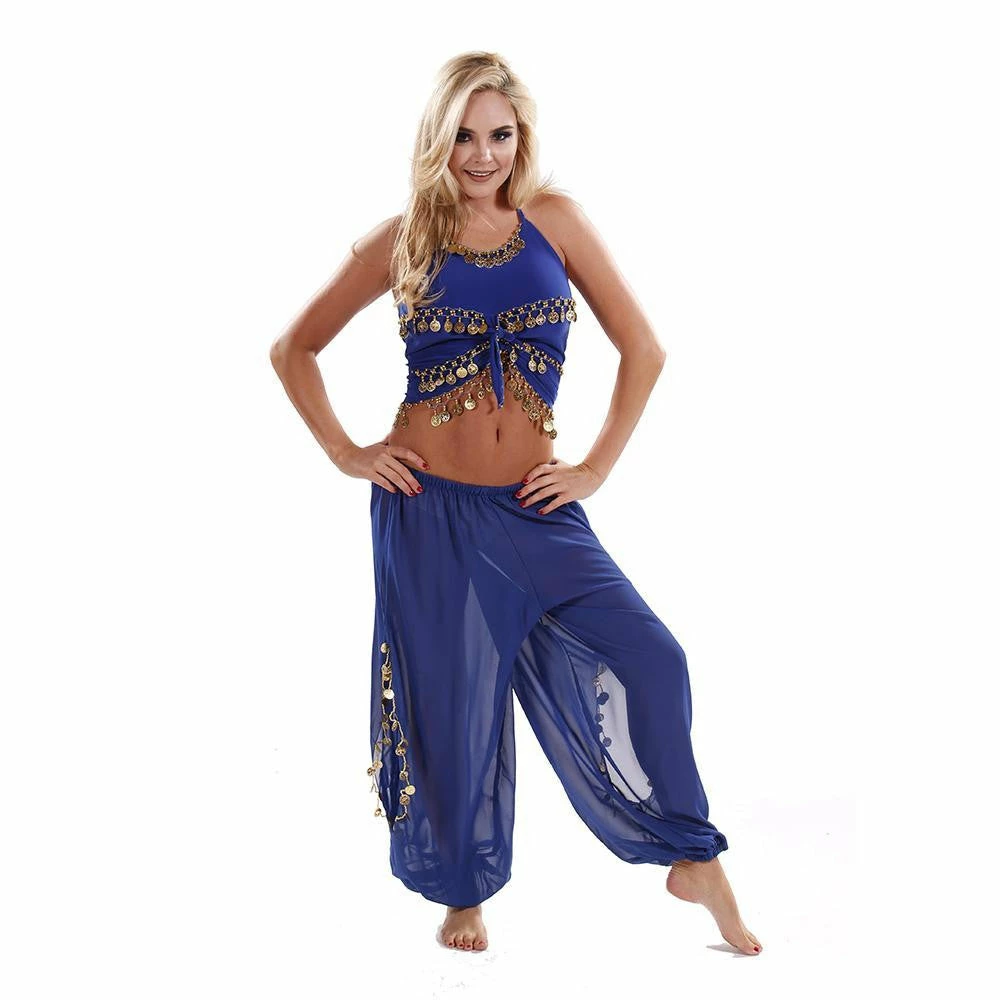 Miss Belly Dance Belly Dancing Harem Pants & Tank Top Costume Set | SADIQA BELLY DANCE COSTUMES 1 Miss Belly Dance Belly Dancing Harem Pants & Tank Top Costume Set | SADIQA BELLY DANCE COSTUMES