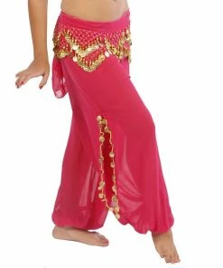 Miss Belly Dance Bellydancer Chiffon Harem Pants With Side Slits | MAIDEN DANCE BOTTOMS 17 Miss Belly Dance Bellydancer Chiffon Harem Pants With Side Slits | MAIDEN DANCE BOTTOMS