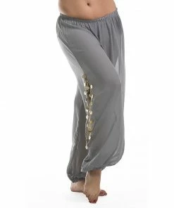 Miss Belly Dance Bellydancer Chiffon Harem Pants With Side Slits | MAIDEN DANCE BOTTOMS 18 Miss Belly Dance Bellydancer Chiffon Harem Pants With Side Slits | MAIDEN DANCE BOTTOMS