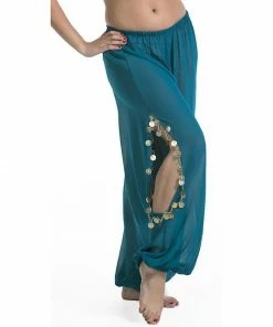 Miss Belly Dance Bellydancer Chiffon Harem Pants With Side Slits | MAIDEN DANCE BOTTOMS 22 Miss Belly Dance Bellydancer Chiffon Harem Pants With Side Slits | MAIDEN DANCE BOTTOMS