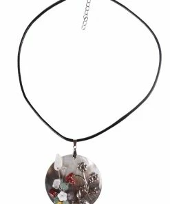 Miss Belly Dance Flower Shell Necklace | FLEUR PALETTE