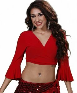 Miss Belly Dance TOPS Lycra Stretchy Choli Top | FREIDANI DEL START