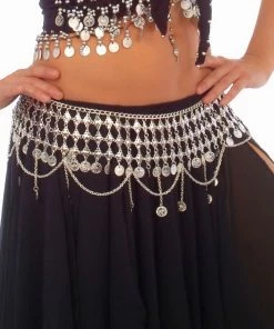Miss Belly Dance JEWELRY & ACCESSORIES Belly Dance Coin Belt | CLEOPATRA II