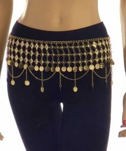 Miss Belly Dance JEWELRY & ACCESSORIES Belly Dance Coin Belt | CLEOPATRA II