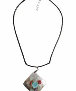 Miss Belly Dance Rose Stone Necklace | FLEUR PALACE