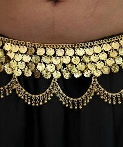 Miss Belly Dance JEWELRY & ACCESSORIES Belly Dance Belt With Loops & Coins