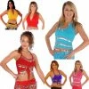 Miss Belly Dance Wholesale Lots Of 6 Mixed Belly Dance Stretchy Lycra Tops